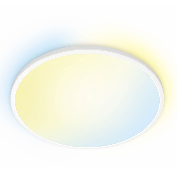 WiZ WiFi SuperSlim Plafond Ø430 22W Varm-kallvit ryhmässä KOTI, TALOUS JA PUUTARHA / Älykodit / Älykäs valaistus @ TP E-commerce Nordic AB (C13674)