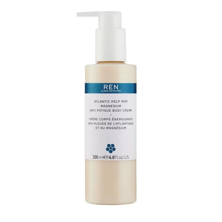 REN Atlantic Kelp and Magnesium Anti-Fatigue Body Cream 200ml ryhmässä KAUNEUS JA TERVEYS / Ihonhoito / Kehon hoito / Vartalovoide @ TP E-commerce Nordic AB (C13750)