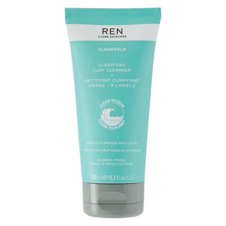 REN Clearcalm 3 Clarifying Clay Cleanser 150ml ryhmässä KAUNEUS JA TERVEYS / Ihonhoito / Kasvot / Puhdistus @ TP E-commerce Nordic AB (C13757)