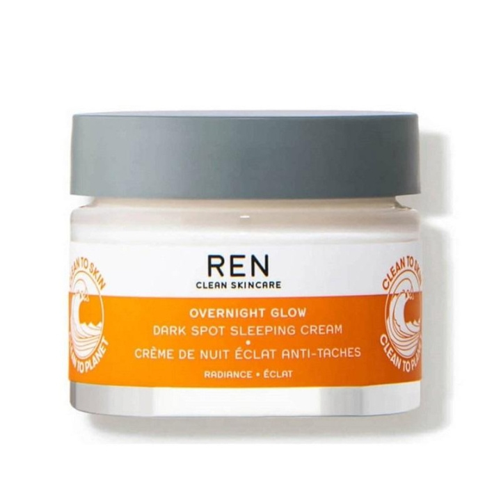 REN Overnight Glow Dark Spot Sleeping Cream 50ml ryhmässä KAUNEUS JA TERVEYS / Ihonhoito / Kasvot / Puhdistus @ TP E-commerce Nordic AB (C13759)