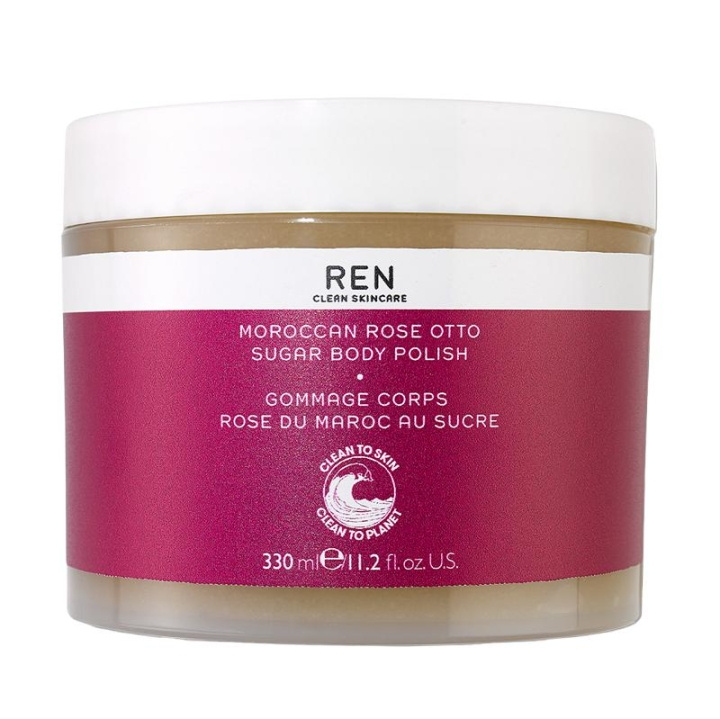 REN Moroccan Rose Otto Sugar Body Polish 330ml ryhmässä KAUNEUS JA TERVEYS / Ihonhoito / Kasvot / Kuorinta @ TP E-commerce Nordic AB (C13767)