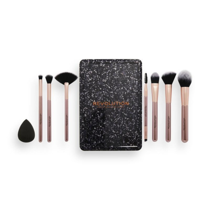 Makeup Revolution \'The Everything\' Brush Set ryhmässä KAUNEUS JA TERVEYS / Meikit / Tarvikkeet & Meikkisetit / Harjat & Pensselit @ TP E-commerce Nordic AB (C13790)