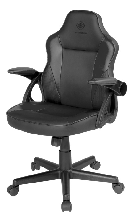 DELTACO GAMING DC120 pienikokoinen pelituoli, keinonahkaa, musta ryhmässä TIETOKOONET & TARVIKKEET / GAMING / Pelituolit @ TP E-commerce Nordic AB (C13819)