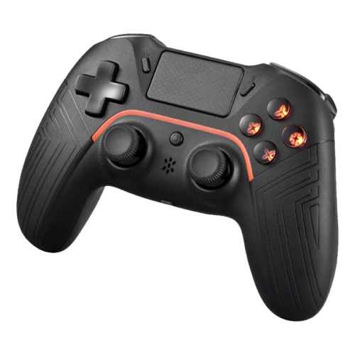 DELTACO GAMING Playstation 4 bluetooth controller, black ryhmässä KODINELEKTRONIIKKA / Pelikonsolit & Tarvikkeet / Sony PlayStation 4 @ TP E-commerce Nordic AB (C13824)