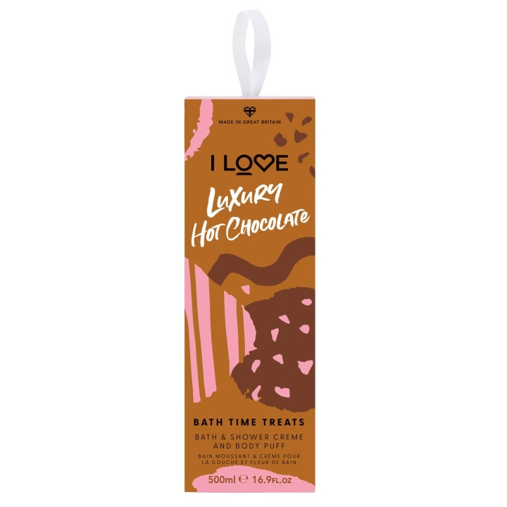 I Love... Bath Time Treat Luxury Hot Chocolate ryhmässä KAUNEUS JA TERVEYS / Ihonhoito / Kehon hoito / Kylpy- ja suihkugeelit @ TP E-commerce Nordic AB (C13857)