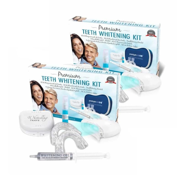 2-pack Beaming White Premium Teeth Whitening Kit ryhmässä KAUNEUS JA TERVEYS / Suunhoito / Valkaisutuotteet @ TP E-commerce Nordic AB (C13874)