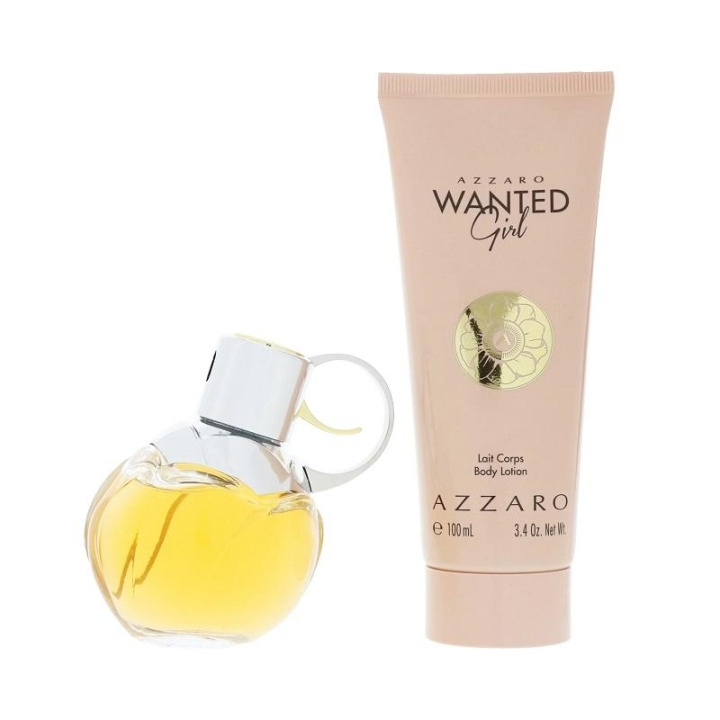 Giftset Azzaro Wanted Girl Edp 30ml + Body Lotion 100ml ryhmässä KAUNEUS JA TERVEYS / Lahjapakkaukset / Naisten lahjapakkaukset @ TP E-commerce Nordic AB (C13899)