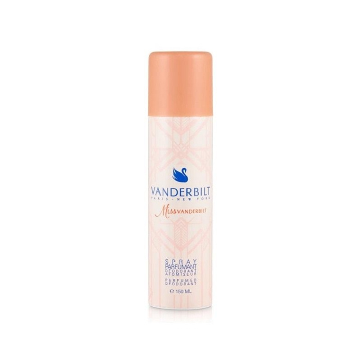 Gloria Vanderbilt Miss Vanderbilt Deo Spray 150ml ryhmässä KAUNEUS JA TERVEYS / Tuoksut & Parfyymit / Parfyymit / Naisten Tuoksut @ TP E-commerce Nordic AB (C13900)