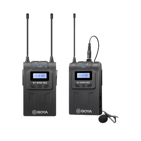 BOYA WM8 PRO-K1 UHF Single-Channel Wireless mic, 48 channels, 6 hours ryhmässä KODINELEKTRONIIKKA / Ääni & Kuva / Kädessä pidettävät mikrofonit @ TP E-commerce Nordic AB (C13929)