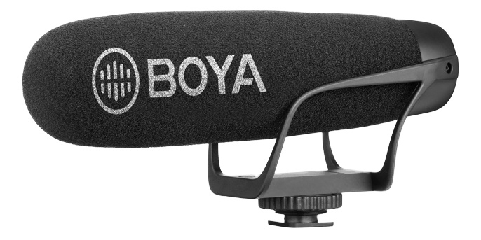 BOYA Compact Shotgun Mic ryhmässä KODINELEKTRONIIKKA / Ääni & Kuva / Kädessä pidettävät mikrofonit @ TP E-commerce Nordic AB (C13930)