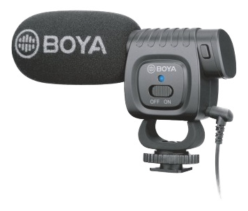 BOYA Upgraded Mini Shotgun Mic ryhmässä KODINELEKTRONIIKKA / Ääni & Kuva / Kädessä pidettävät mikrofonit @ TP E-commerce Nordic AB (C13935)