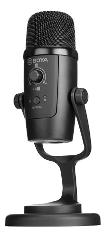 BOYA BY-PM500 mini USB table microphone ryhmässä KODINELEKTRONIIKKA / Ääni & Kuva / Kädessä pidettävät mikrofonit @ TP E-commerce Nordic AB (C13971)