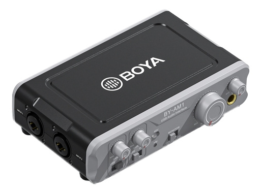 Boya Dual-channel Audio Mixer ryhmässä KODINELEKTRONIIKKA / Ääni & Kuva / Kuulokkeet & Tarvikkeet / Tarvikkeet @ TP E-commerce Nordic AB (C13980)