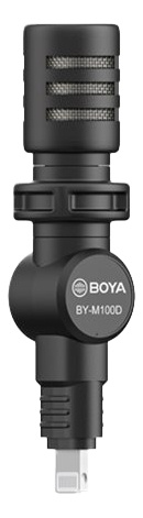 Boya Plug-in and play mic (Lightning) ryhmässä KODINELEKTRONIIKKA / Ääni & Kuva / Kädessä pidettävät mikrofonit @ TP E-commerce Nordic AB (C13987)