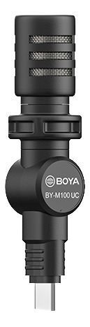 Boya Plug-in and play mic (Type-C) ryhmässä KODINELEKTRONIIKKA / Ääni & Kuva / Kädessä pidettävät mikrofonit @ TP E-commerce Nordic AB (C13988)