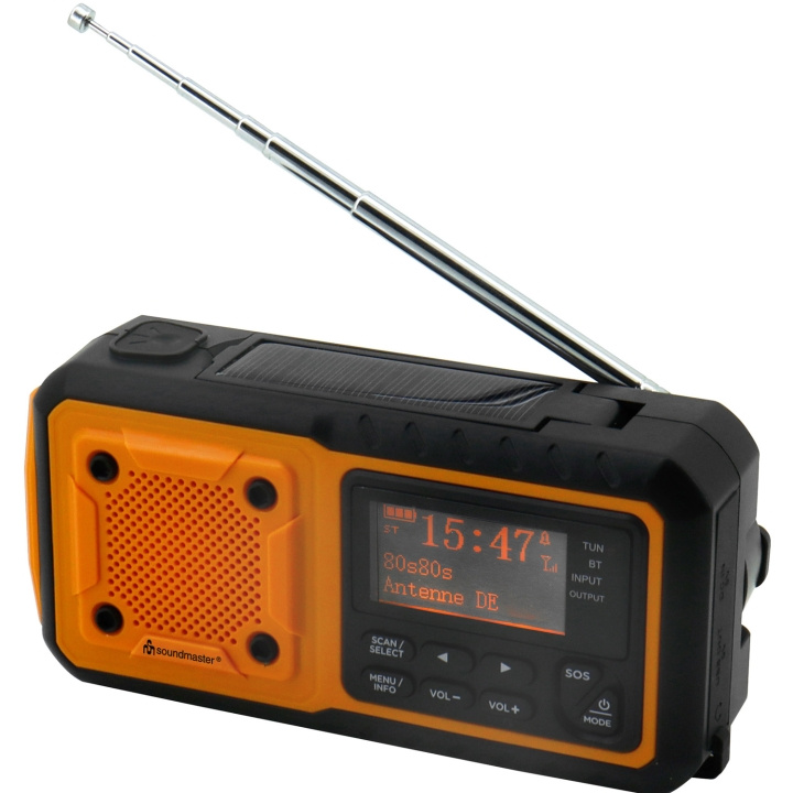 Soundmaster Digital vev-radio. LED-lampa, ryhmässä KODINELEKTRONIIKKA / Ääni & Kuva / Kotiteatteri, HiFi ja kannettavat / Radio & Herätyskellot / Radio @ TP E-commerce Nordic AB (C14069)