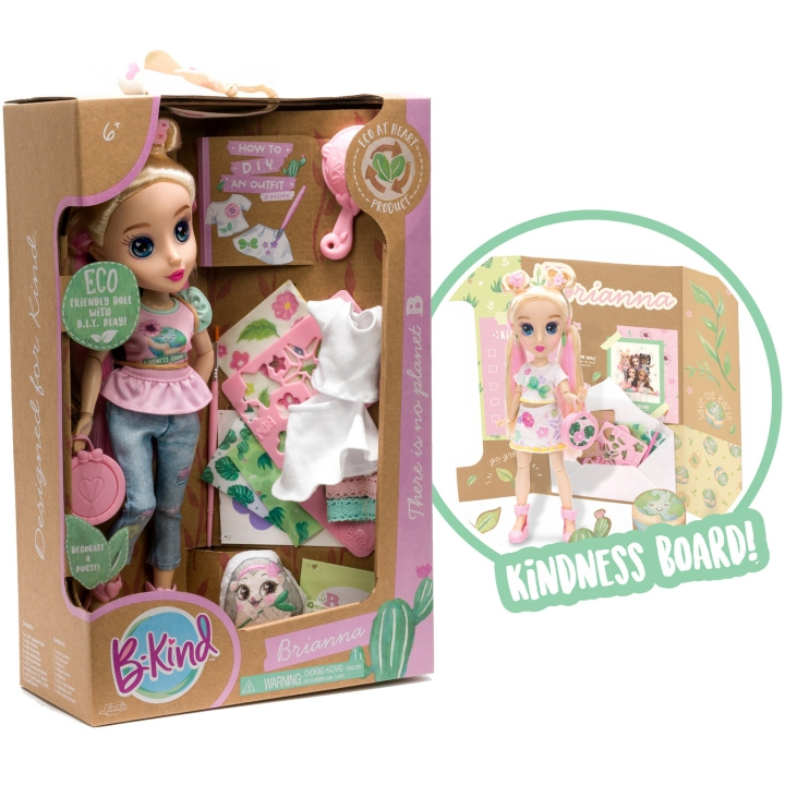 Jada Toys BeKind Brianna Modedocka Med D ryhmässä LELUT, TUOTTEET LAPSILLE JA VAUVOILLE / Leikkikalut, Askartelu &Pelit / Nuket & Tarvikkeet @ TP E-commerce Nordic AB (C14113)