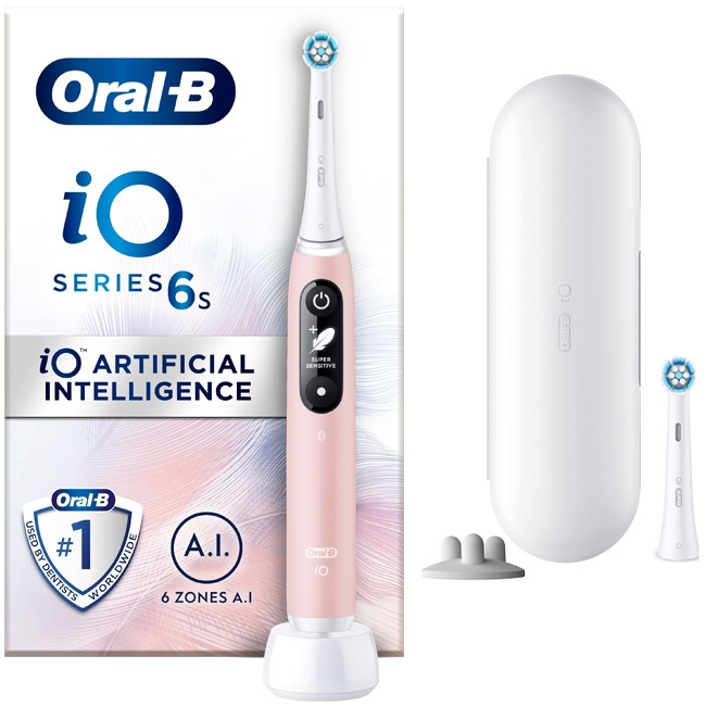 Oral B Eltandborste iO6 Series M6 Pin ryhmässä KAUNEUS JA TERVEYS / Suunhoito / Sähköhammasharjat @ TP E-commerce Nordic AB (C14136)