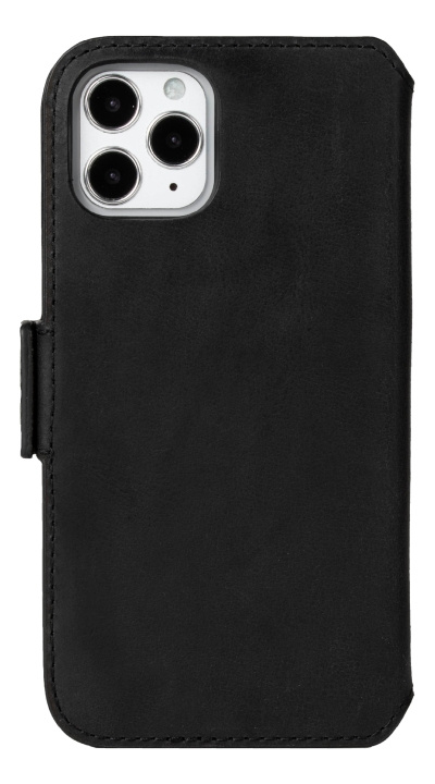 Krusell iPhone 12 Pro Max PhoneWallet Leather, Black ryhmässä ÄLYPUHELIMET JA TABLETIT / Puhelimen suojakotelo / Apple / iPhone 12 Pro / Kotelo @ TP E-commerce Nordic AB (C14209)