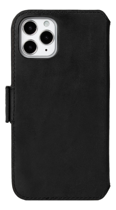 Krusell iPhone 12 Mini PhoneWallet Leather, Black ryhmässä ÄLYPUHELIMET JA TABLETIT / Puhelimen suojakotelo / Apple / iPhone 12 Mini / Kotelo @ TP E-commerce Nordic AB (C14213)