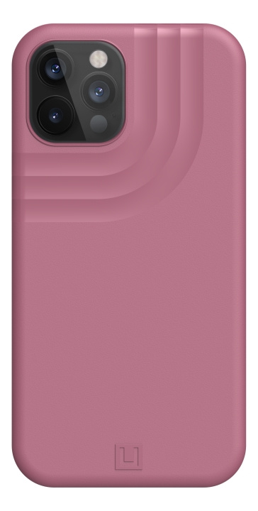 UAG iPhone 12/12 Pro U Anchor Cover Dusty Rose ryhmässä ÄLYPUHELIMET JA TABLETIT / Puhelimen suojakotelo / Apple / iPhone 12 @ TP E-commerce Nordic AB (C14335)