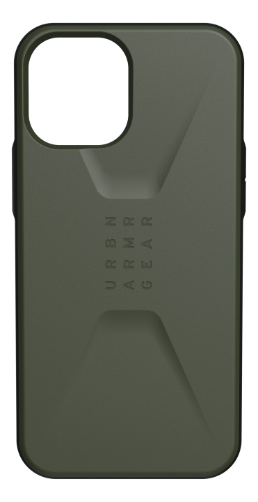 UAG iPhone 12 Pro Max Civilian Cover Olive ryhmässä ÄLYPUHELIMET JA TABLETIT / Puhelimen suojakotelo / Apple / iPhone 12 Pro @ TP E-commerce Nordic AB (C14342)