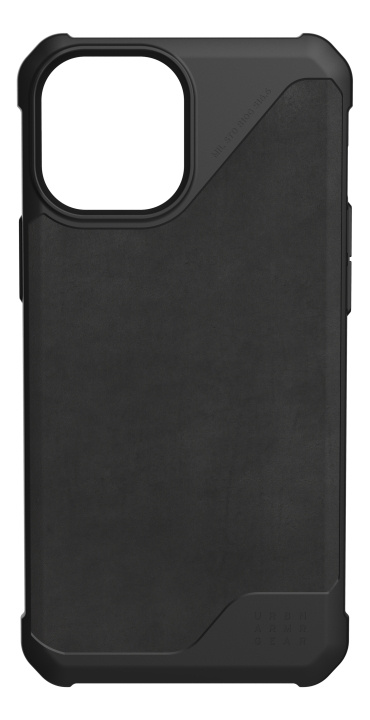 UAG iPhone 12 Pro Max Metropolis LT Cover Leather Blac ryhmässä ÄLYPUHELIMET JA TABLETIT / Puhelimen suojakotelo / Apple / iPhone 12 Pro @ TP E-commerce Nordic AB (C14349)