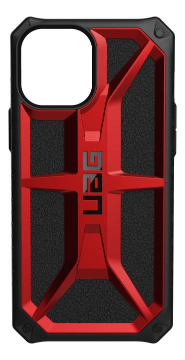 UAG iPhone 12 Pro Max Monarch Cover Crimson ryhmässä ÄLYPUHELIMET JA TABLETIT / Puhelimen suojakotelo / Apple / iPhone 12 Pro @ TP E-commerce Nordic AB (C14357)