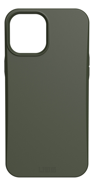 UAG iPhone 12 Pro Max Outback Biodg. Cover Olive ryhmässä ÄLYPUHELIMET JA TABLETIT / Puhelimen suojakotelo / Apple / iPhone 12 Pro @ TP E-commerce Nordic AB (C14364)