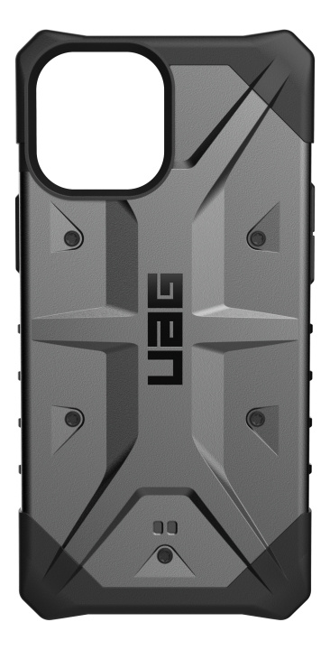 UAG iPhone 12 Pro Max Pathfinder Cover Silver ryhmässä ÄLYPUHELIMET JA TABLETIT / Puhelimen suojakotelo / Apple / iPhone 12 Pro @ TP E-commerce Nordic AB (C14378)