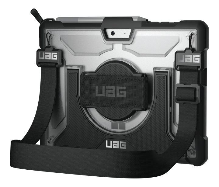 UAG Microsoft Surface Go Plasma Case +shoulder strap ryhmässä ÄLYPUHELIMET JA TABLETIT / Tabletin suojakotelo / Microsoft-tabletit @ TP E-commerce Nordic AB (C14388)