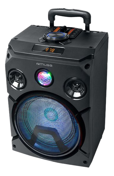 Muse M-1915 DJ Party speaker Trolly BT 150W ryhmässä KODINELEKTRONIIKKA / Ääni & Kuva / Kaiuttimet & Tarvikkeet / Bluetooth-kaiutin / Bluetooth-lattiakaiuttimet @ TP E-commerce Nordic AB (C14496)