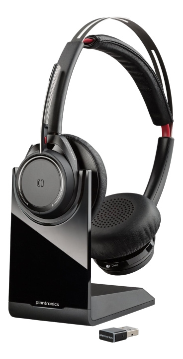 Plantronics Voyager Focus UC B825-M - Black ryhmässä TIETOKOONET & TARVIKKEET / Tietokonetarvikkeet / Kuulokkeet @ TP E-commerce Nordic AB (C14640)