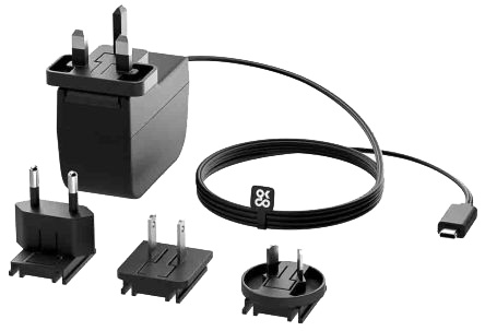 OKdo Pi4 power supply, USB-C power supply Raspberry Pi 4 Model B ryhmässä TIETOKOONET & TARVIKKEET / Tietokoneen komponentit / Raspberry Pi @ TP E-commerce Nordic AB (C14658)