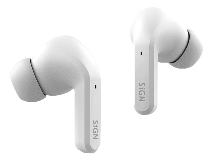 SiGN Freedom Pro Wireless Headphones - White ryhmässä KODINELEKTRONIIKKA / Ääni & Kuva / Kuulokkeet & Tarvikkeet / Kuulokkeet @ TP E-commerce Nordic AB (C14682)