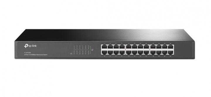 TP-Link TL-SF1024 -24-porttinen kytkin ryhmässä TIETOKOONET & TARVIKKEET / Verkko / Kytkimet @ TP E-commerce Nordic AB (C14701)