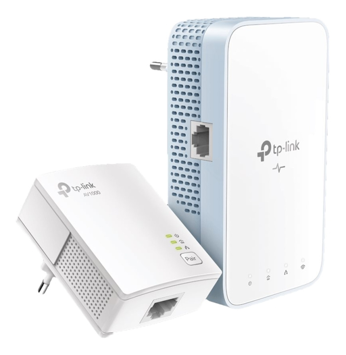 TP-LinkAV1000 Gigabit Powerline ac Wi-Fi Kit ryhmässä TIETOKOONET & TARVIKKEET / Verkko / Homeplug/Powerline @ TP E-commerce Nordic AB (C14719)