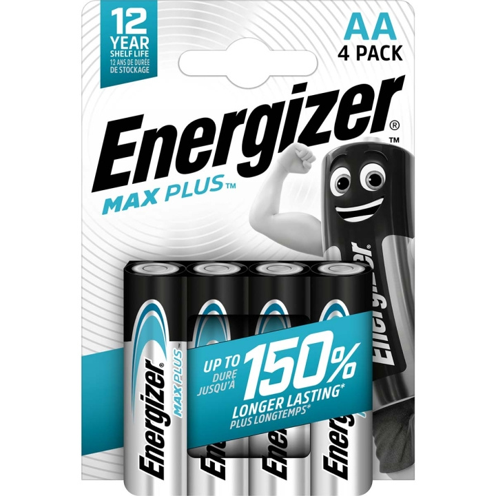 Energizer Alkaliparisto AA | 1.5 V DC | 4 - Läpipainopakkaus ryhmässä KODINELEKTRONIIKKA / Paristot & Laturit / Akut / AA @ TP E-commerce Nordic AB (C14776)