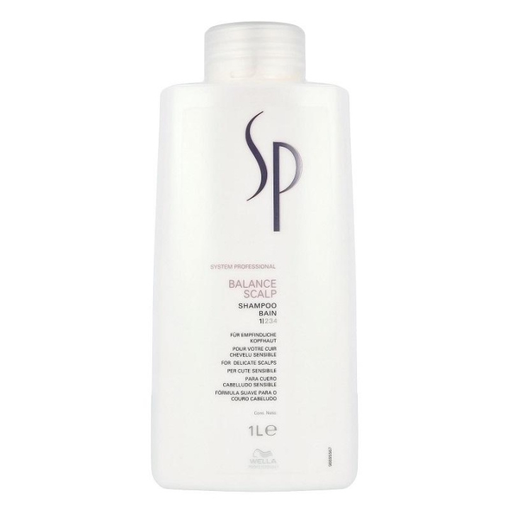 Wella SP Balance Scalp Shampoo 1000 ml ryhmässä KAUNEUS JA TERVEYS / Hiukset &Stailaus / Hiustenhoito / Shampoo @ TP E-commerce Nordic AB (C14969)