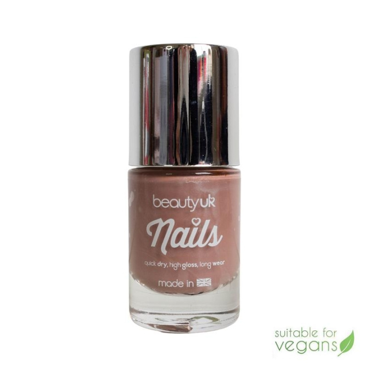 Beauty UK Nail Polish - Go on, mocha my day ryhmässä KAUNEUS JA TERVEYS / Manikyyri/Pedikyyri / Kynsilakka @ TP E-commerce Nordic AB (C14987)