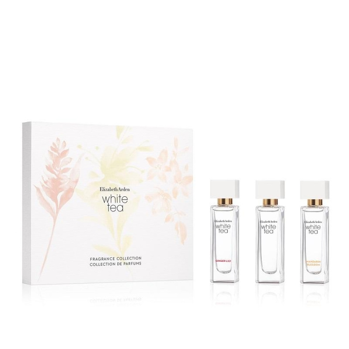 Giftset Elizabeth Arden White Tea 3 x Edt 15ml ryhmässä KAUNEUS JA TERVEYS / Tuoksut & Parfyymit / Parfyymit / Naisten Tuoksut @ TP E-commerce Nordic AB (C15035)