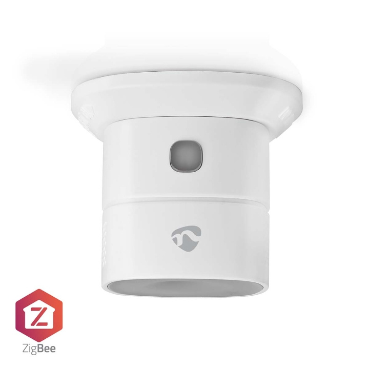 Nedis SmartLife CO-Ilmaisin | Zigbee 3.0 | Paristokäyttöinen | Anturin käyttöikä: 10 Vuotta | EN 50291 | Android™ / IOS | Testipainikkeella | 85 dB | Valkoinen ryhmässä KOTI, TALOUS JA PUUTARHA / Hälytys ja turvallisuus / Palo, savu, kaasu / Palovaroittimet @ TP E-commerce Nordic AB (C15074)