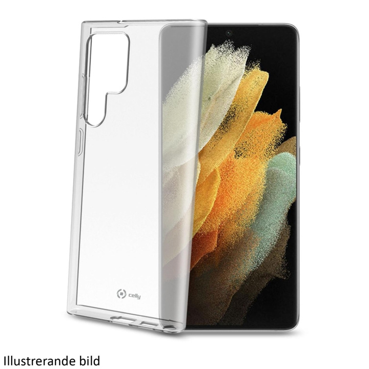 Celly Gelskin TPU kansi Galaxy S23 Ultra 5G Transp ryhmässä ÄLYPUHELIMET JA TABLETIT / Puhelimen suojakotelo / Samsung @ TP E-commerce Nordic AB (C15137)
