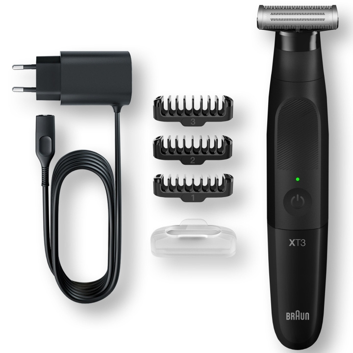 Braun Skäggtrimmer Series X XT3100 ryhmässä KAUNEUS JA TERVEYS / Hiukset &Stailaus / Sheivaus ja trimmaus / Partatrimmerit & Tarvikkeet @ TP E-commerce Nordic AB (C15182)