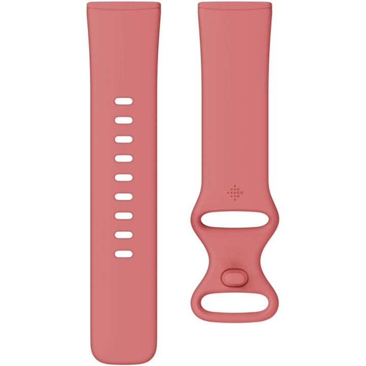 Fitbit Versa 3/4,Sense/2 Armband Pink Sand Small ryhmässä URHEILU, VAPAA-AIKA JA HARRASTUS / Urheilu- ja sykekellot / Tarvikkeet @ TP E-commerce Nordic AB (C15266)
