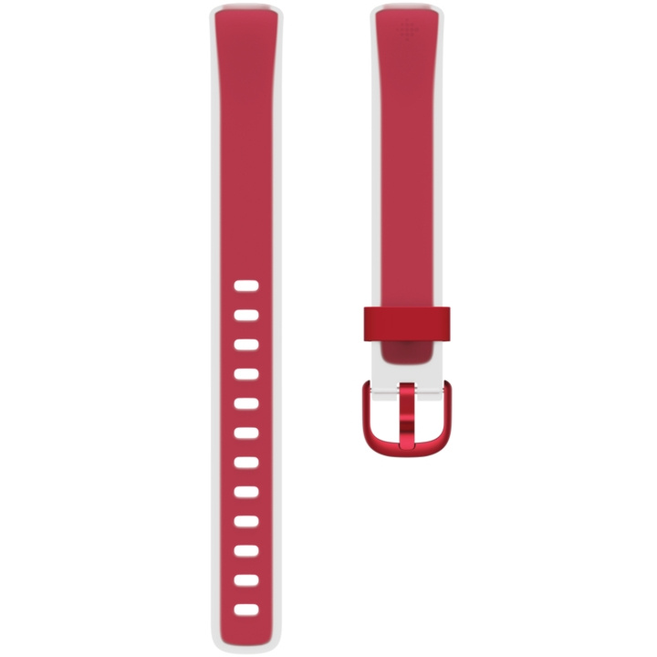 Fitbit Inspire 3 Translucent Band Chili Pepper L ryhmässä URHEILU, VAPAA-AIKA JA HARRASTUS / Urheilu- ja sykekellot / Tarvikkeet @ TP E-commerce Nordic AB (C15272)