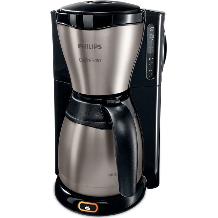 Philips Thermos-keitin HD7548 Musta ryhmässä KOTI, TALOUS JA PUUTARHA / Kodinkoneet / Kahvikoneet ja tarvikkeet / Kahvinkeittimet @ TP E-commerce Nordic AB (C15279)