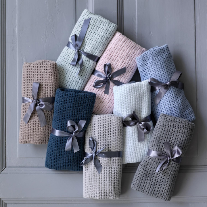 NG Baby Gallerfilt Dusty Pink 75x100 ryhmässä LELUT, TUOTTEET LAPSILLE JA VAUVOILLE / Lasten tekstiilit / Vauvan huovat @ TP E-commerce Nordic AB (C15302)