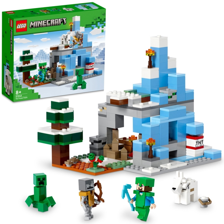 LEGO Minecraft De frostiga bergen 21243 ryhmässä LELUT, TUOTTEET LAPSILLE JA VAUVOILLE / Leikkikalut, Askartelu &Pelit / Rakennuslelut / Lego @ TP E-commerce Nordic AB (C15315)