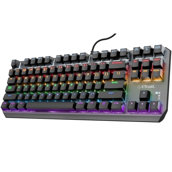 Trust GXT 384 Callaz Mechanical TKL ryhmässä TIETOKOONET & TARVIKKEET / GAMING / Näppäimistöt @ TP E-commerce Nordic AB (C15326)